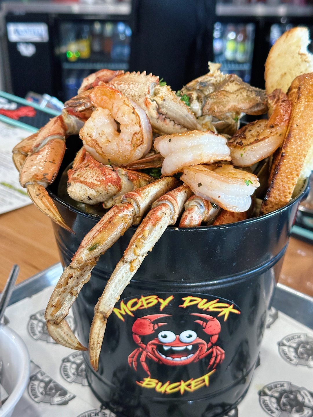 Clark/Angel City-Moby Duck Chowder & Seafood in Karak Angel City, 🥣taste Crab Boil and PNW Chowder