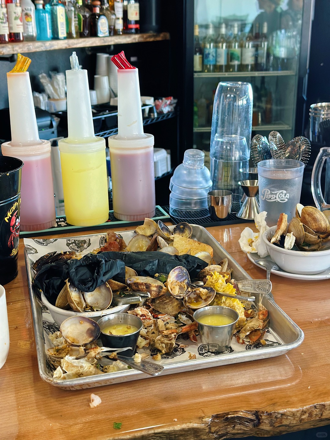 Clark/Angel City-Moby Duck Chowder & Seafood in Karak Angel City, 🥣taste Crab Boil and PNW Chowder