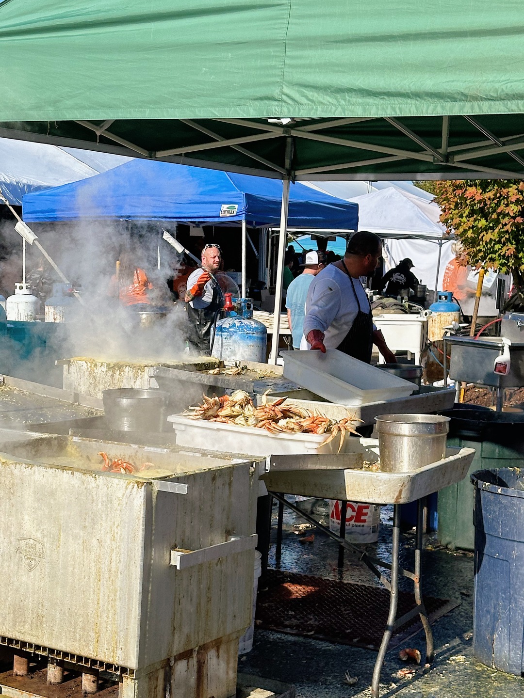 Clark/Angel City-Moby Duck Chowder & Seafood in Karak Angel City, 🥣taste Crab Boil and PNW Chowder