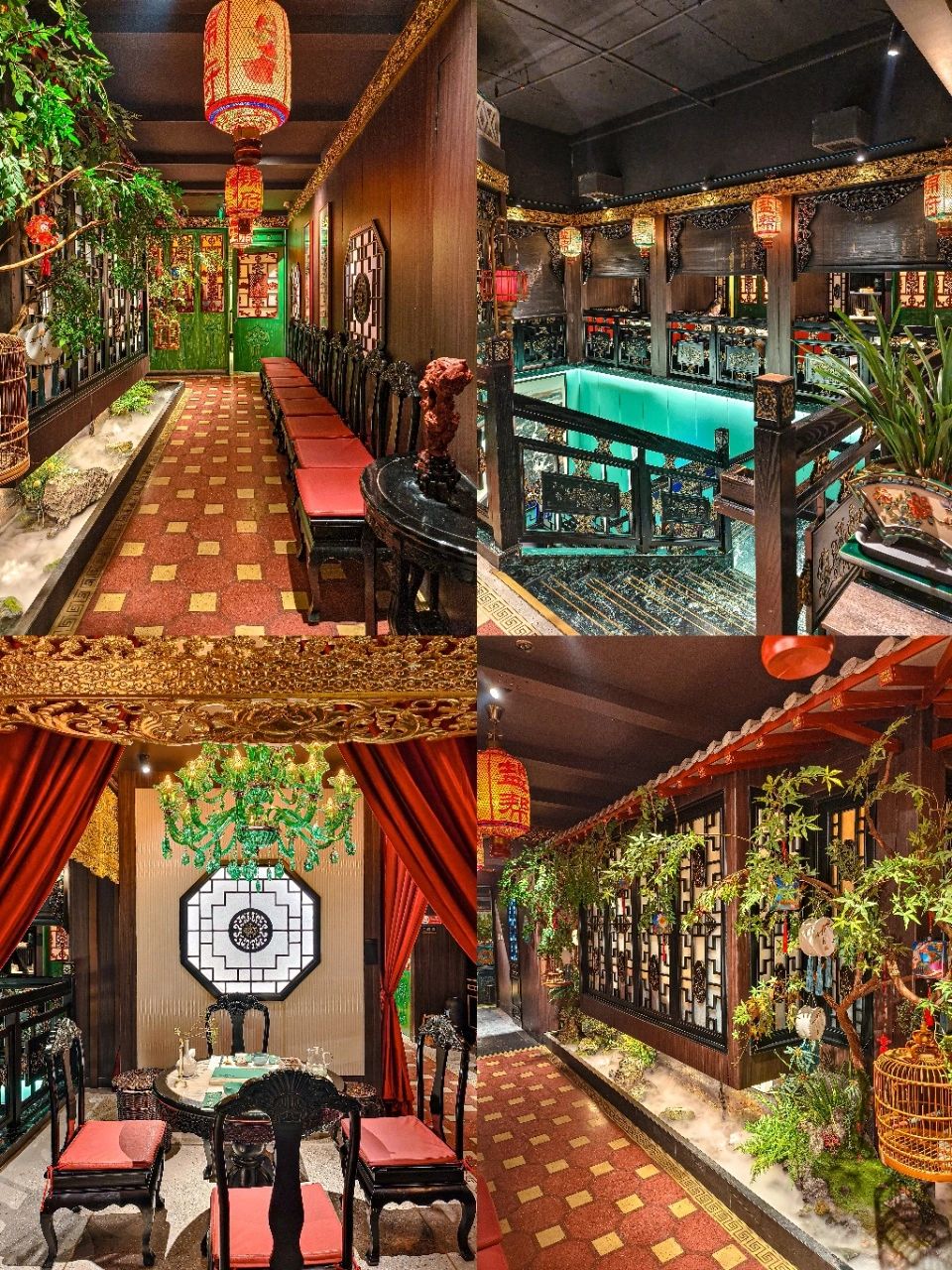 Beijing/Tianjin-Jinfu Salt Gang restaurant is full of Chinese characteristics, and even has guzheng performances!