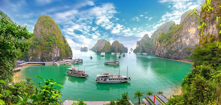 Hanoi-Halong Bay cruise tour itinerary planning from Hanoi, Vietnam, must-see attractions guide