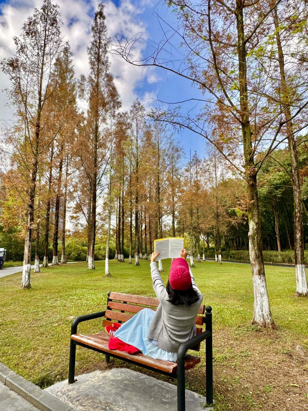 Chengdu/Chongqing-At Chengdu Nanhu Park, you can camp with your dog!