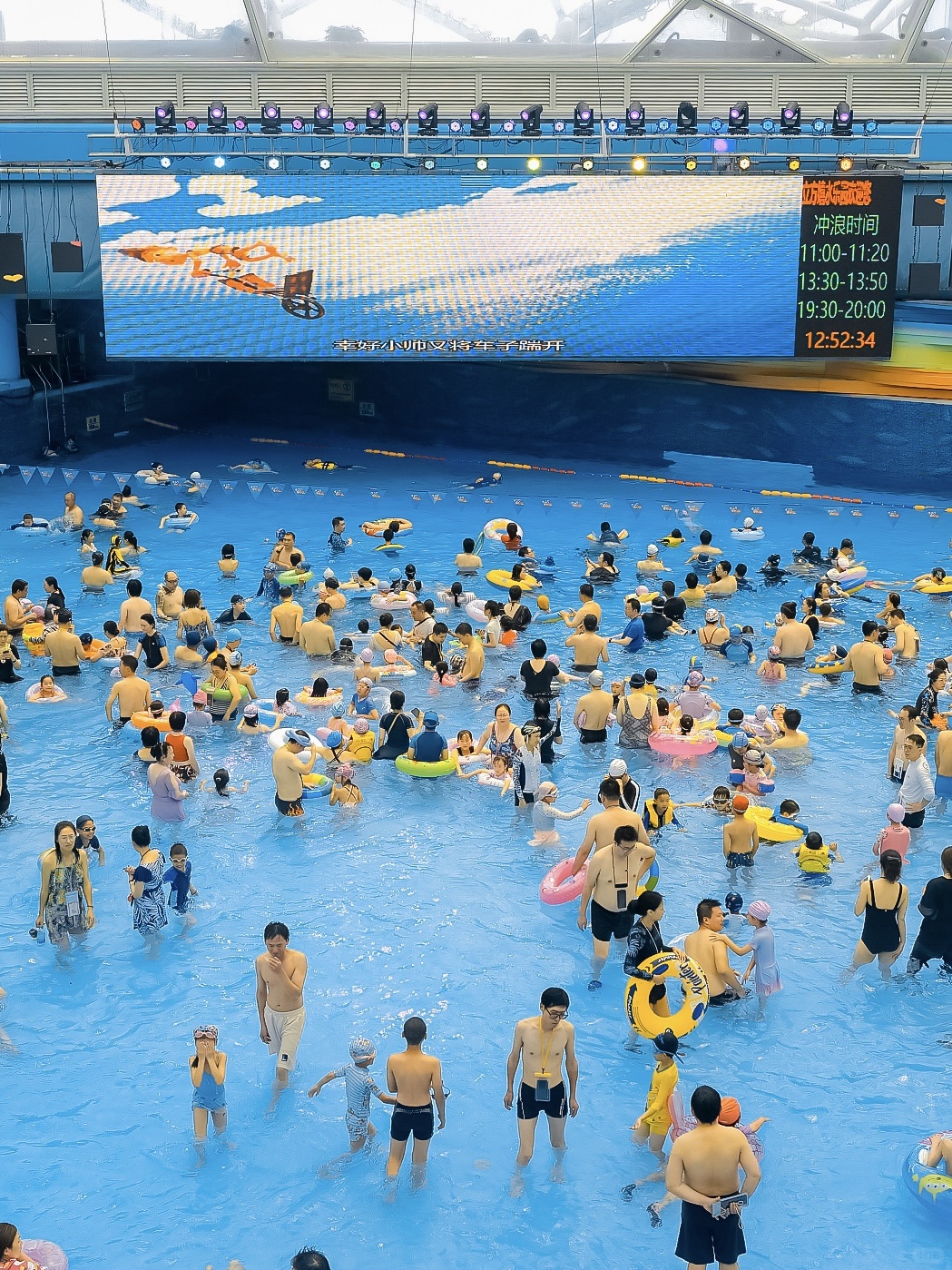 Beijing/Tianjin-Go to Beijing Water Cube Water Park to escape the dryness and heat of summer ‼️