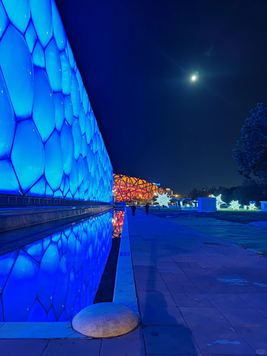 Beijing/Tianjin-Take our baby on a night tour of the Bird's Nest and Water Cube at the Beijing Olympic Park!