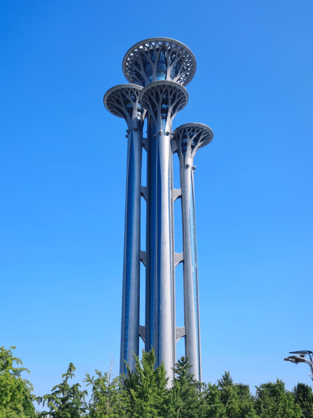 Beijing/Tianjin-At the Beijing Olympic Tower! The sunset and night scenery here are breathtaking!