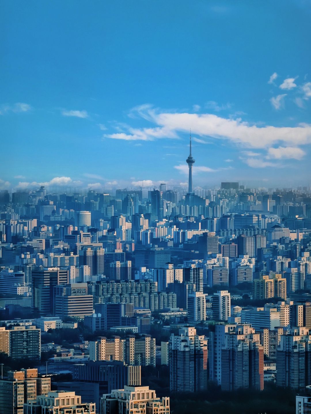 Beijing/Tianjin-At the Beijing Olympic Tower! The sunset and night scenery here are breathtaking!