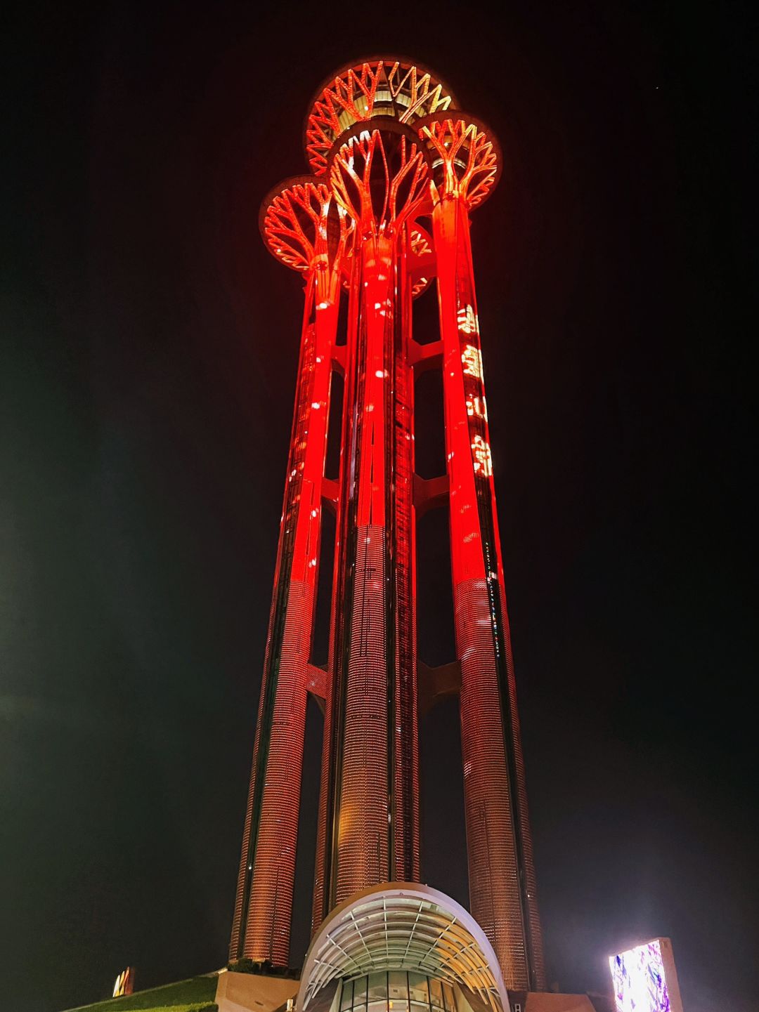 Beijing/Tianjin-At the Beijing Olympic Tower! The sunset and night scenery here are breathtaking!