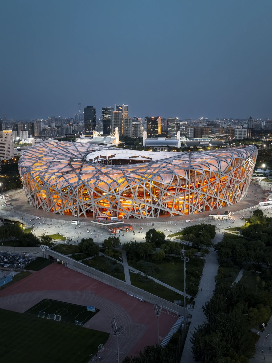 Beijing/Tianjin-The Bird's Nest in Olympic Park, one of the top ten most famous buildings in Beijing, is a must visit attraction!