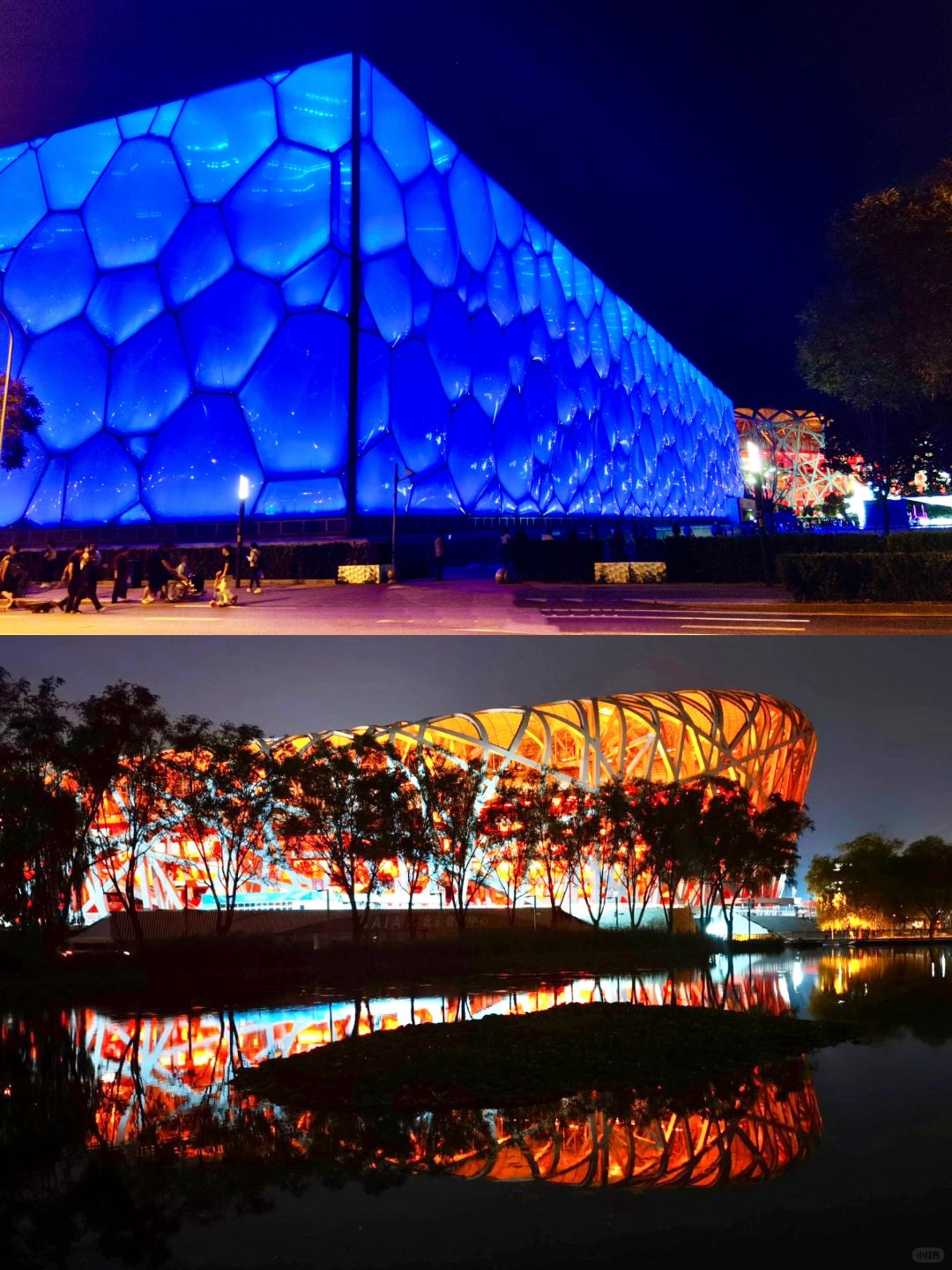 Beijing/Tianjin-The Beijing Olympic Park has the world-famous "Bird's Nest, Water Cube, and Olympic Building"!