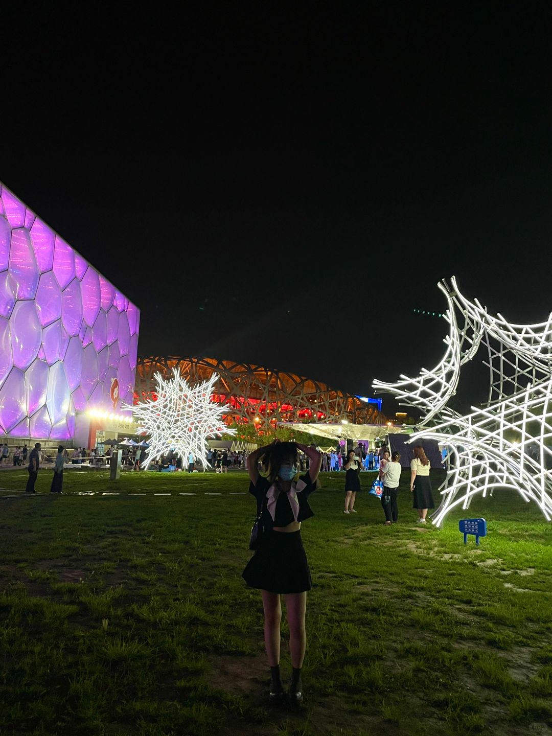 Beijing/Tianjin-The Beijing Olympic Park has the world-famous "Bird's Nest, Water Cube, and Olympic Building"!