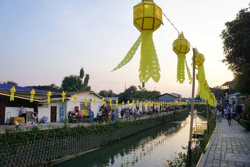 Chiang Mai-Mae Khao Canal Market in Chiang Mai. Chiang Mai’s version of Otaru Canal, a new hot spot in 2024