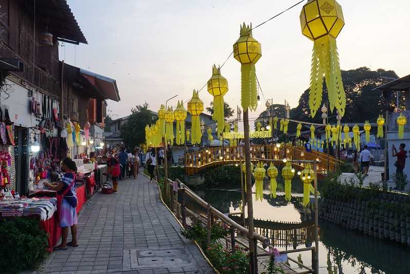 Chiang Mai-Mae Khao Canal Market in Chiang Mai. Chiang Mai’s version of Otaru Canal, a new hot spot in 2024