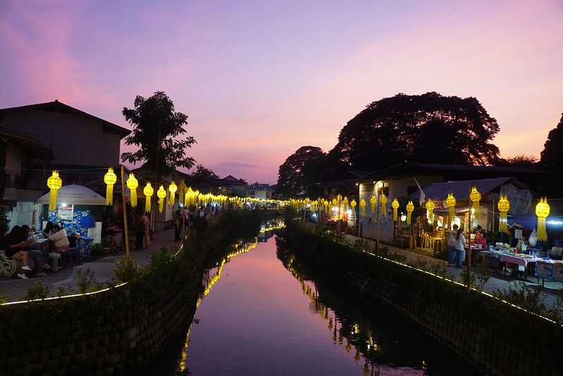 Chiang Mai-Mae Khao Canal Market in Chiang Mai. Chiang Mai’s version of Otaru Canal, a new hot spot in 2024