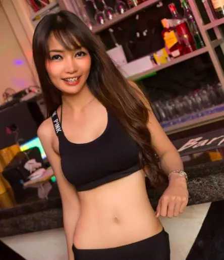 Pattaya-Soi 6 in Pattaya, Thailand, the alley with the most beer bars and the most Thai girls