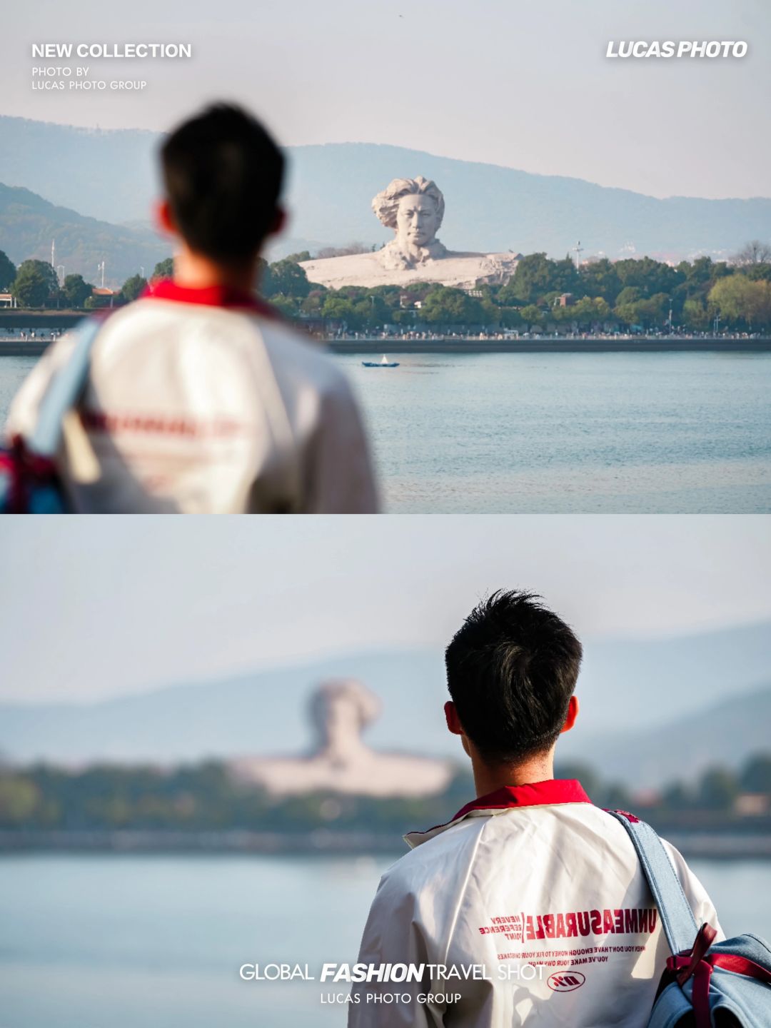 Changsha-When you come to Changsha, you must come to Orange Island and take a photo with the statue of the great man as a souvenir!