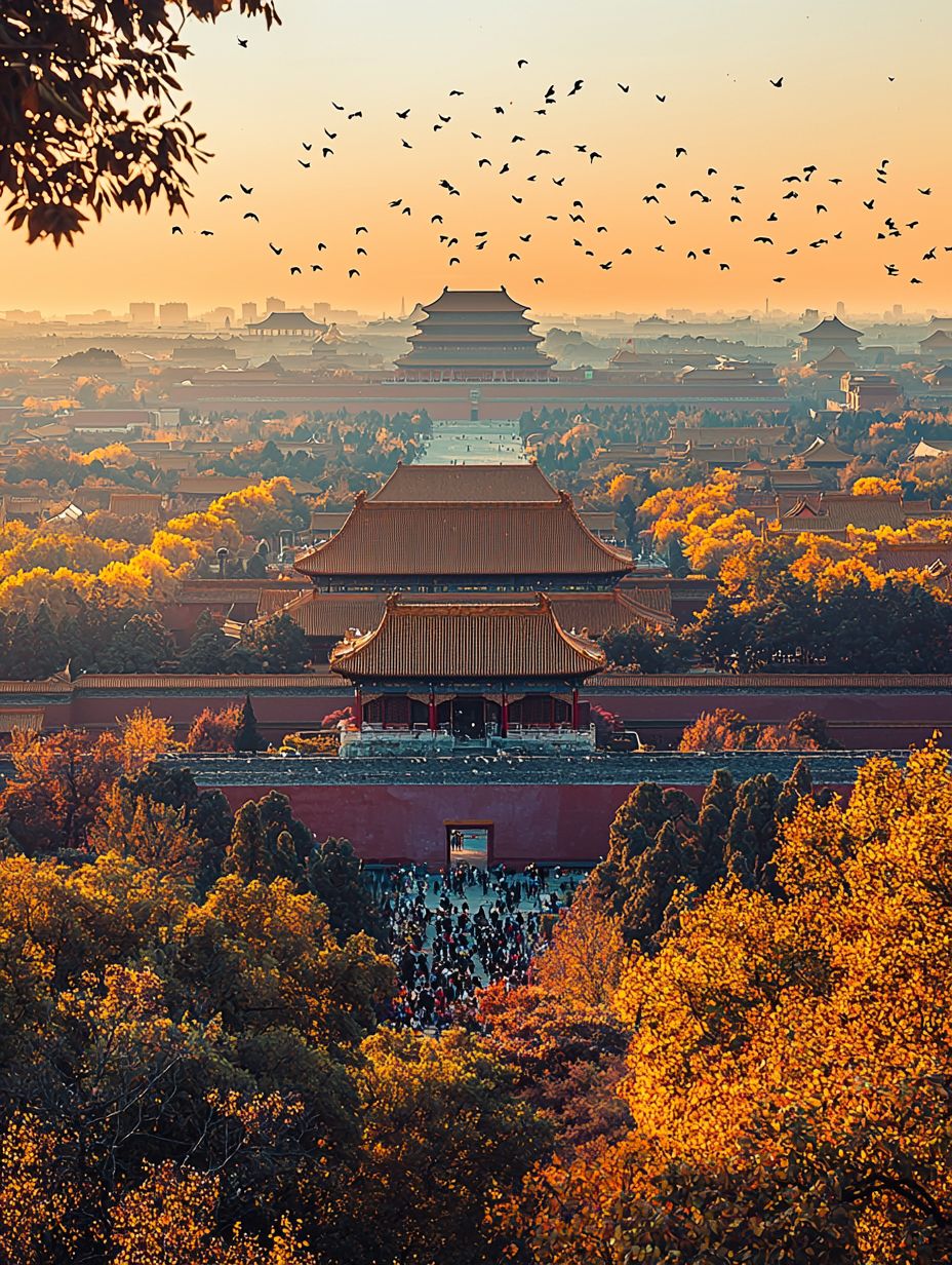 Beijing/Tianjin-Beijing|The Forbidden City in late autumn, is the most beautiful Forbidden City！