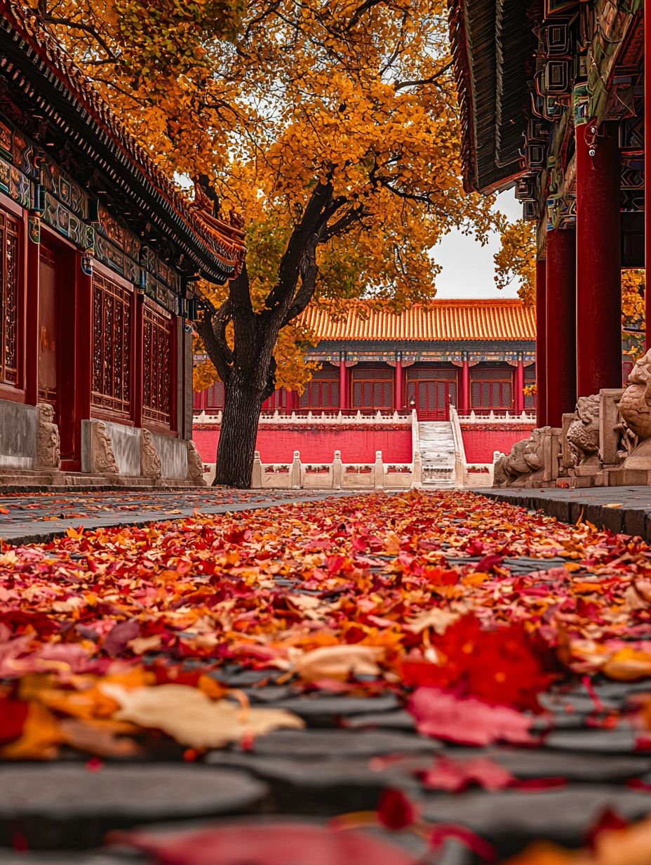 Beijing/Tianjin-Beijing|The Forbidden City in late autumn, is the most beautiful Forbidden City！