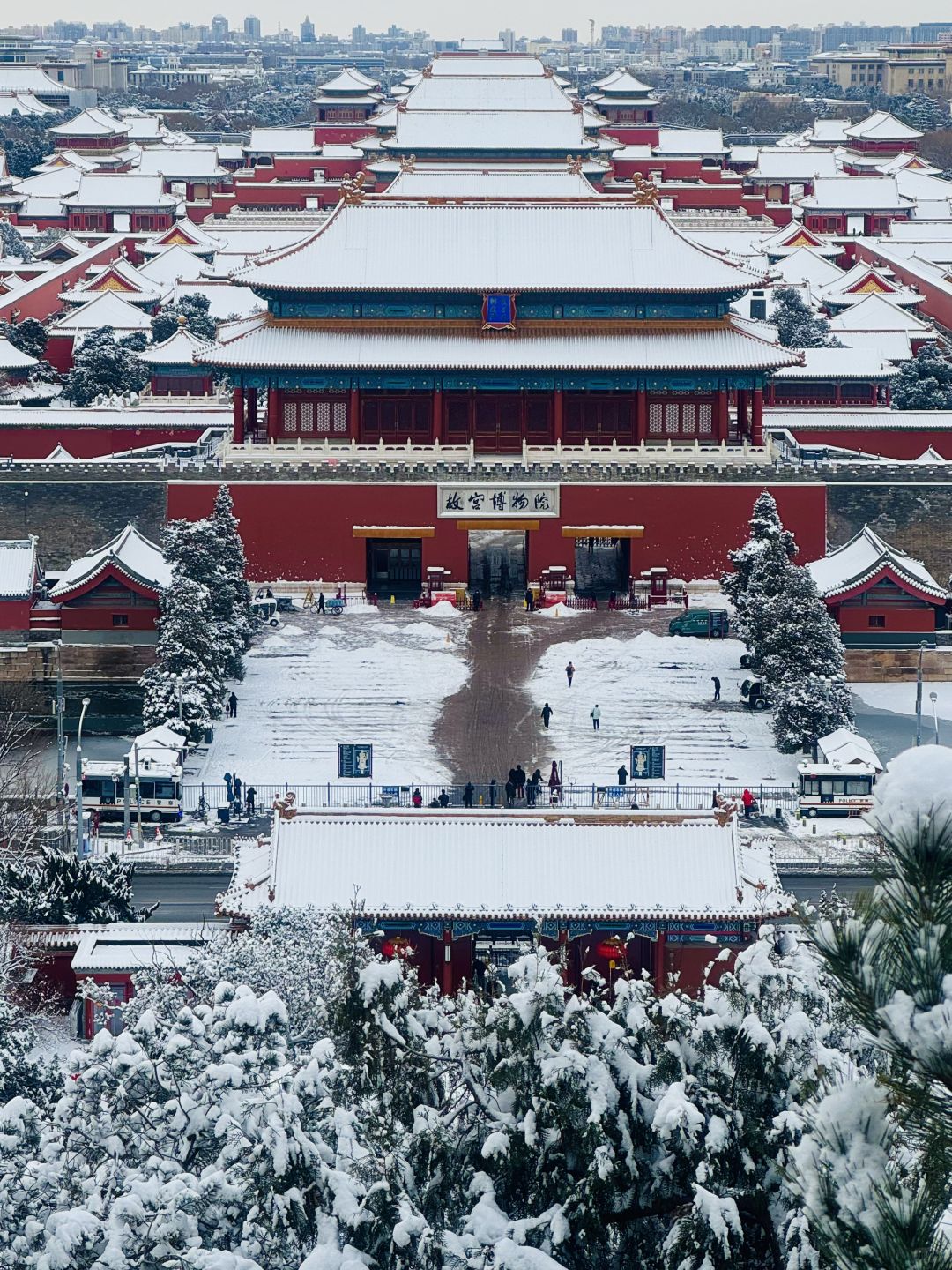 Beijing/Tianjin-Beijing is so vibrant after the snow, and the Forbidden City is even more beautiful！