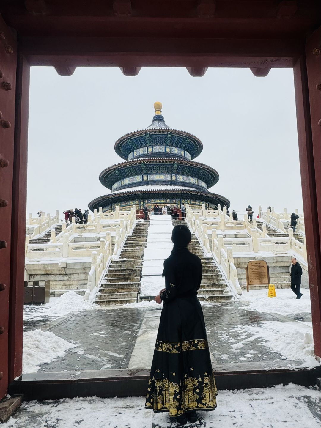 Beijing/Tianjin-Beijing is so vibrant after the snow, and the Forbidden City is even more beautiful！