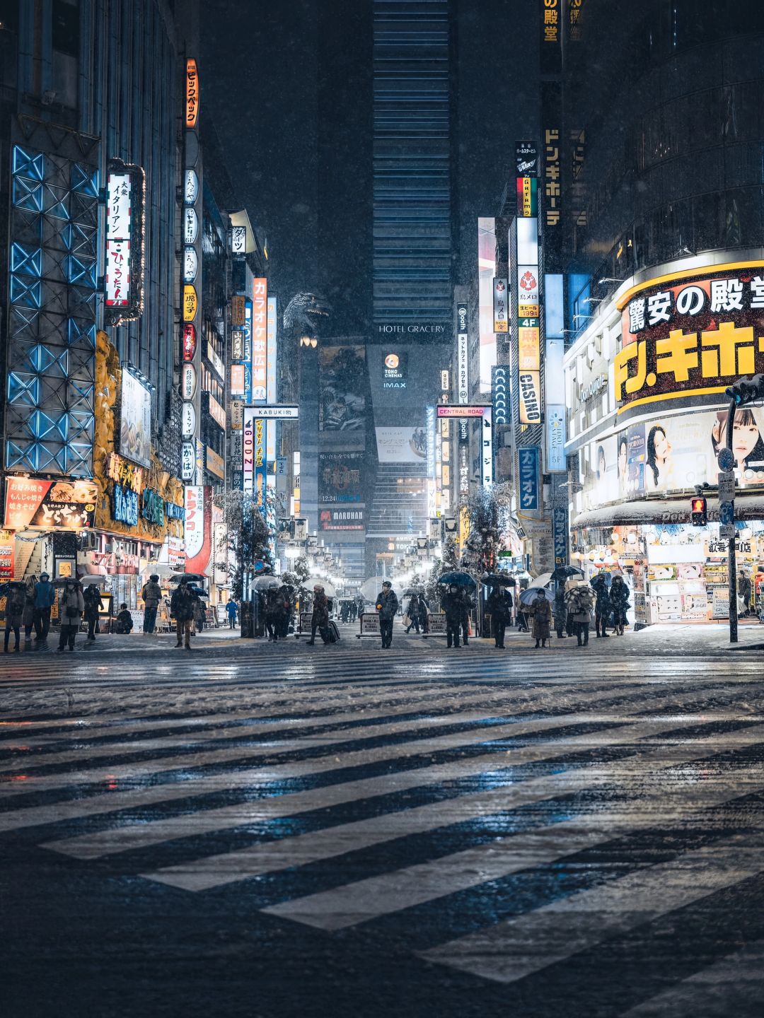 Tokyo-Spend Snowy nights in Salt Pork Bone ら-めんたち,Kabukicho Ichibangai,HOTEL GRACERY