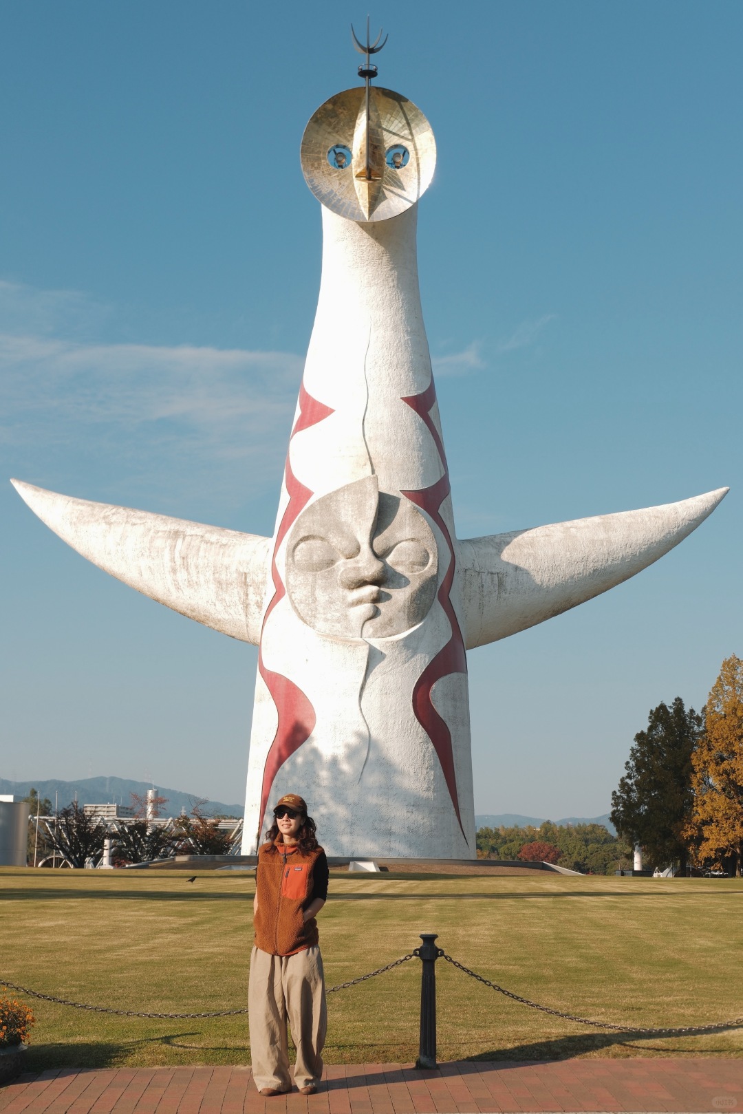 Osaka-The Tower of the Sun,Expo Commemorative Park,National Museum of Ethnology and a Japanese garden area