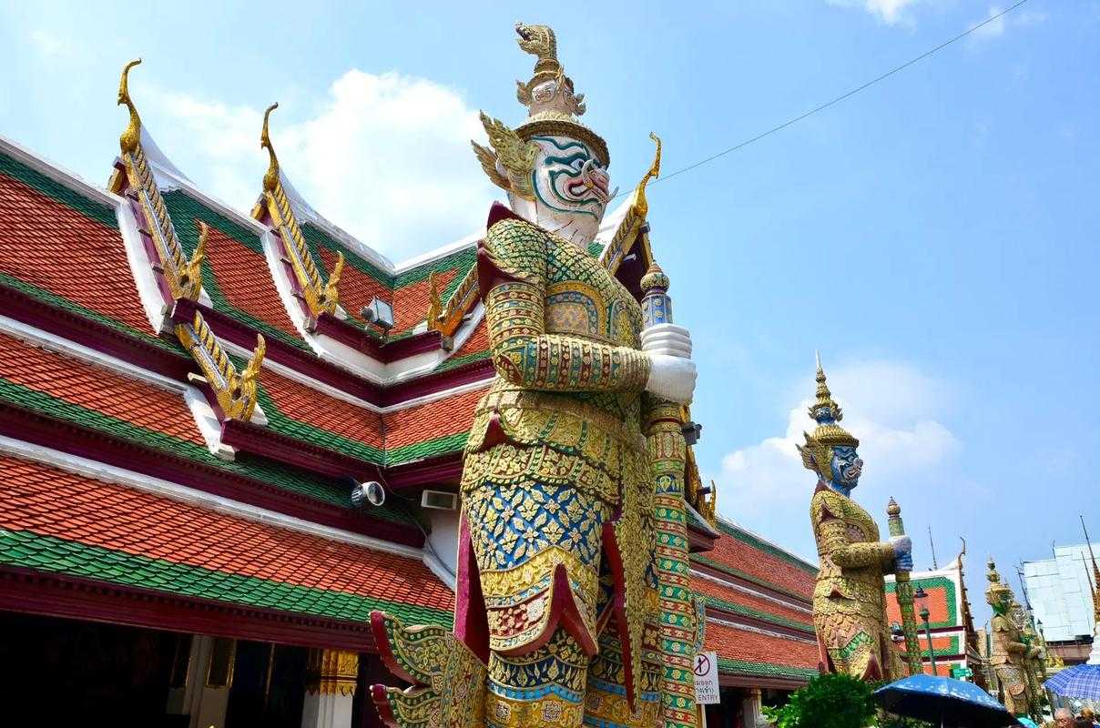 Bangkok-The Grand Palace is the royal palace of Thailand and a large-scale ancient building complex in the center of Bangkok.