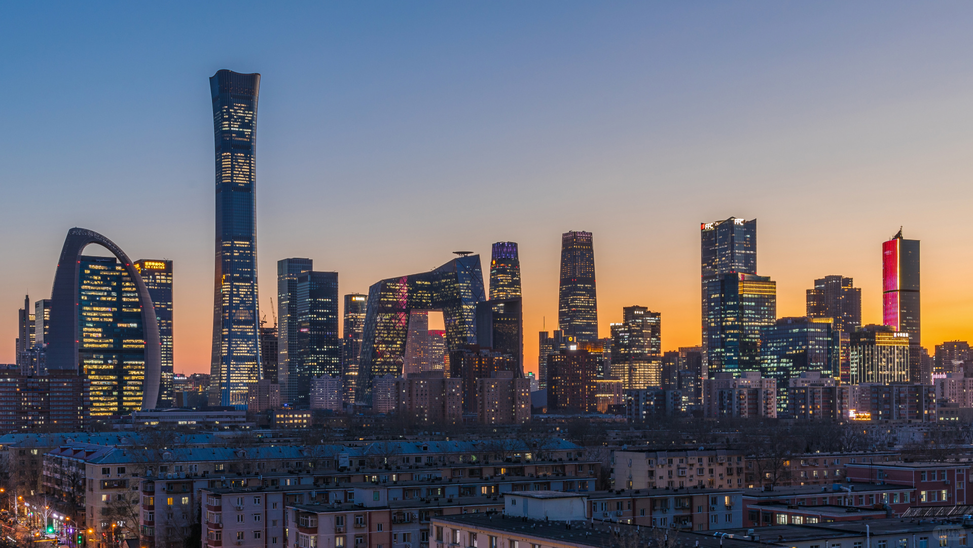 Beijing/Tianjin-I have to say that the inner view of Beijing’s city night view is top！