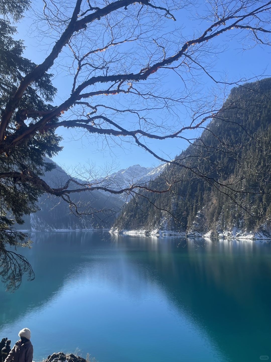 Sichuan-In winter, Jiuzhaigou Valley Scenic and Historic Interest Area, Sichuan, looks like a beautiful fairy tale world!