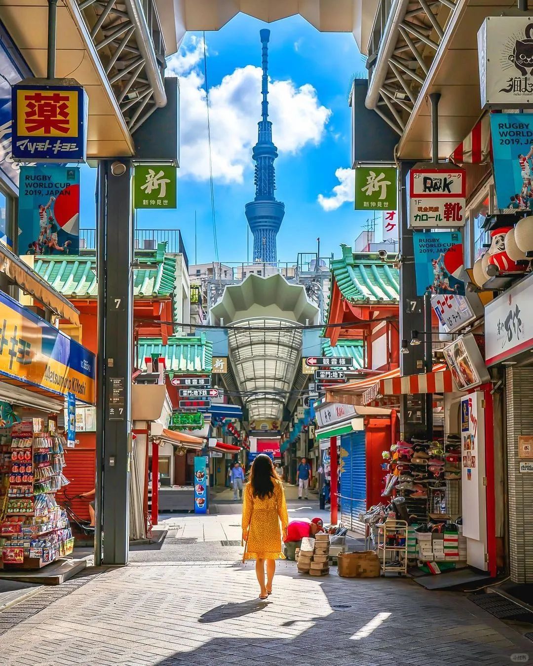 Tokyo-Free travel guide to Sensoji Temple:Thunder Gate,Treasure Gate,Five-Storied Pagoda,Guanyin Hall