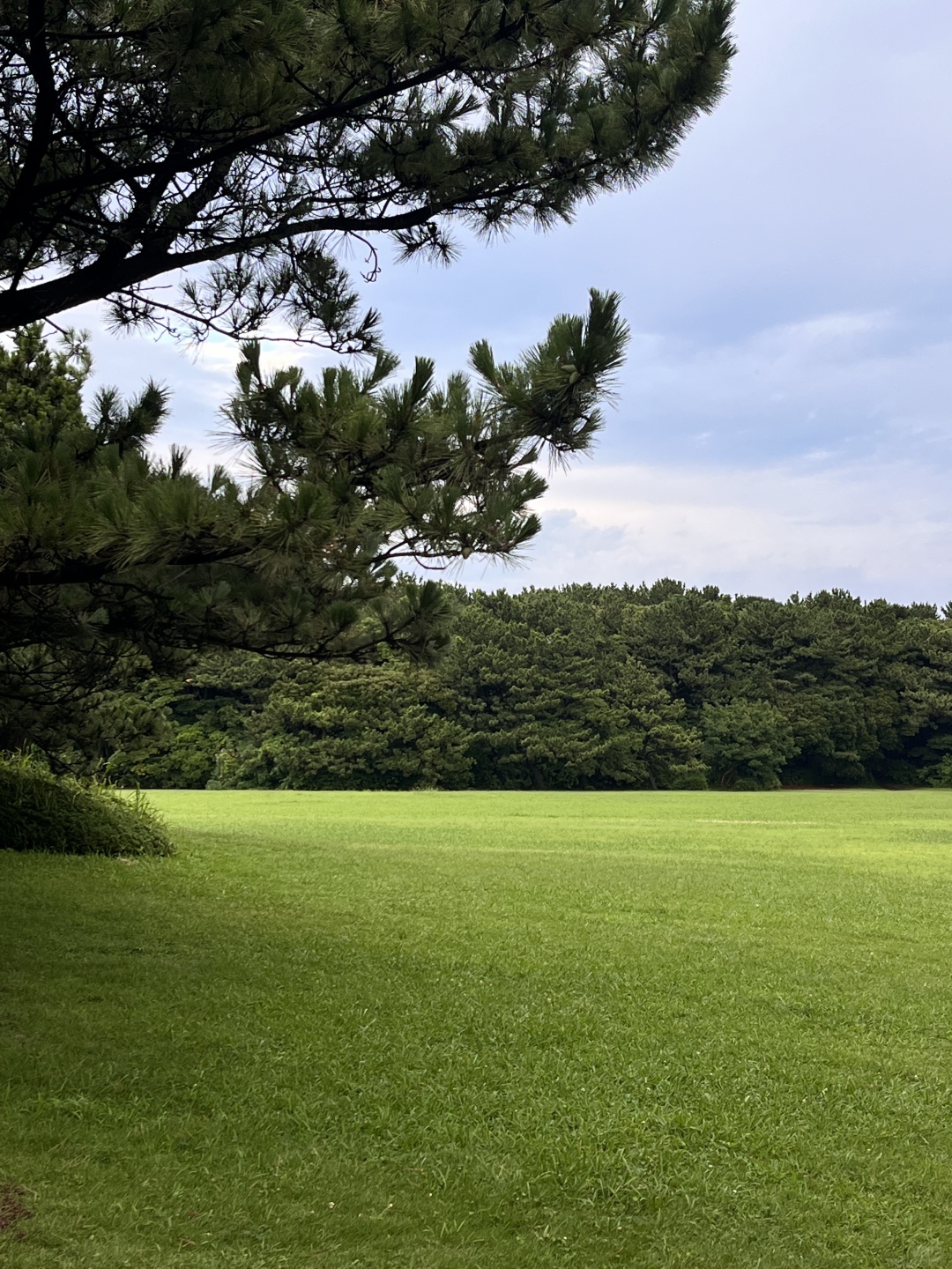 Tokyo-Chiba Inage Seaside Park，seeing the beautiful sunset