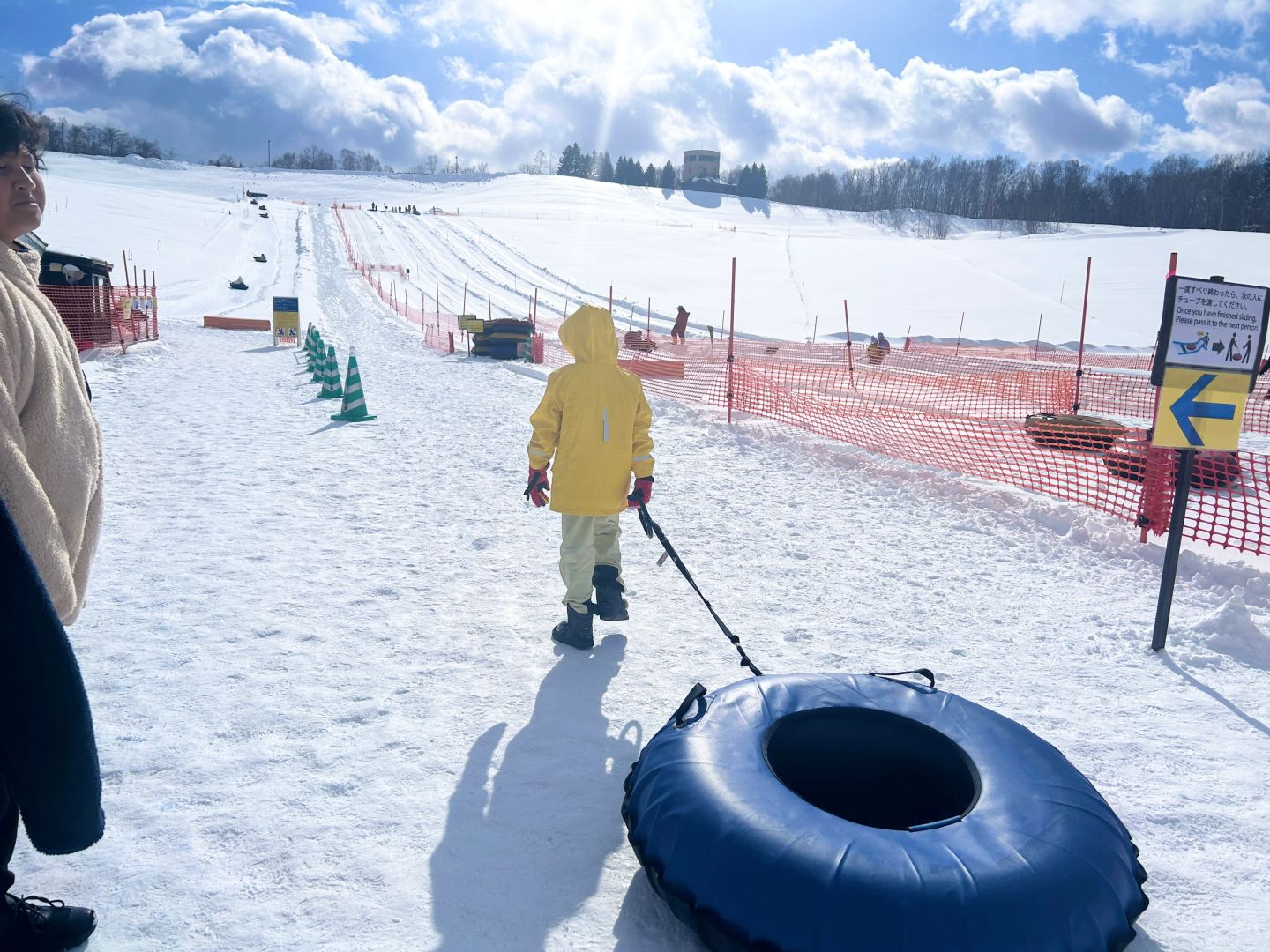 Sapporo/Hokkaido-Takino Suzuran Hillside Park:cost-effective to tire slide freely unlimitedly with great order