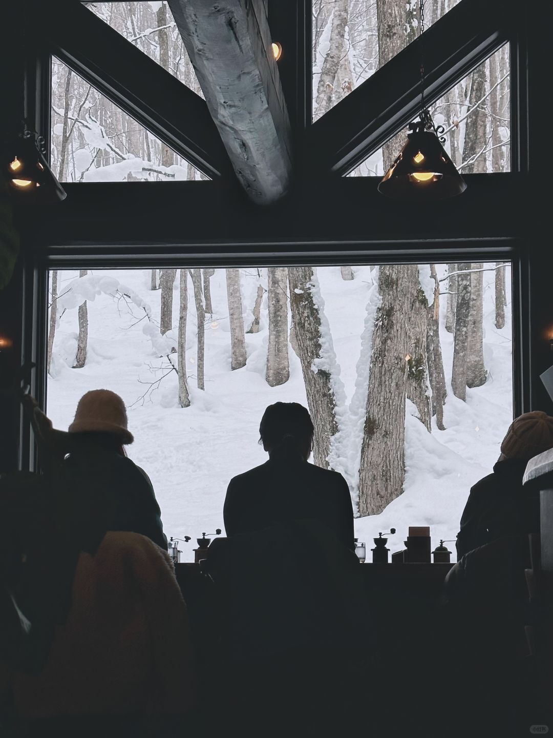 Sapporo/Hokkaido-Walk from  New Furano Prince Hotel to Forest Time,enjoy drinking a cup of coffee ground by yourself and the snow view