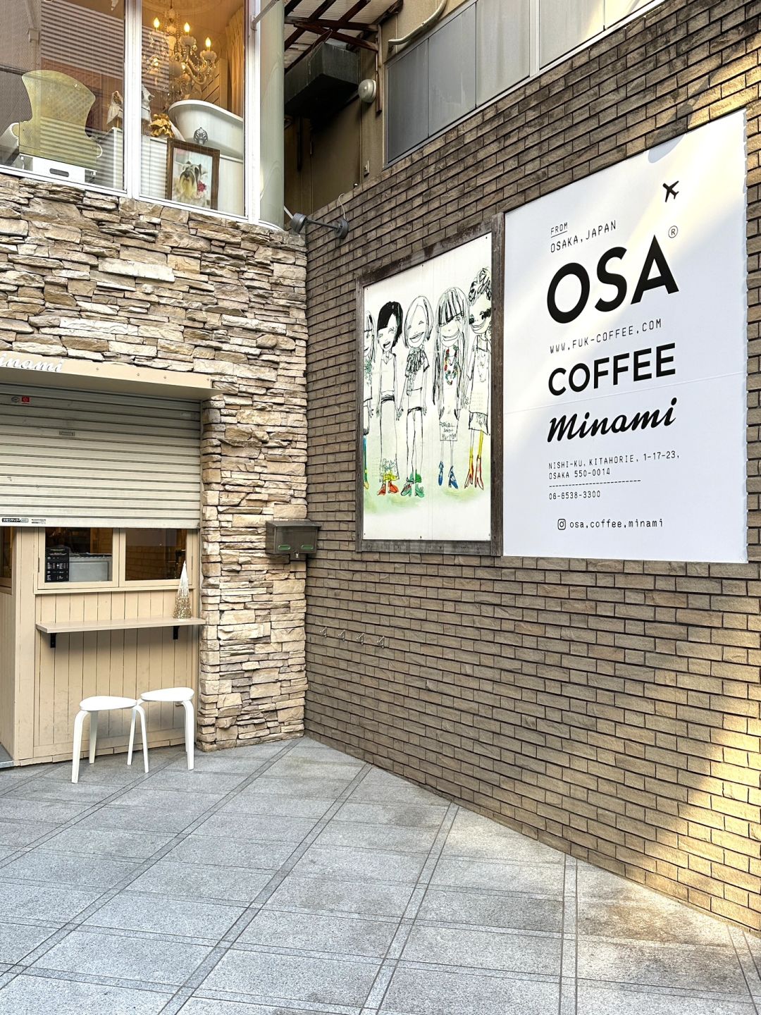 Osaka-OSA Coffee Minami with the best pudding and delicious  Matcha Basque