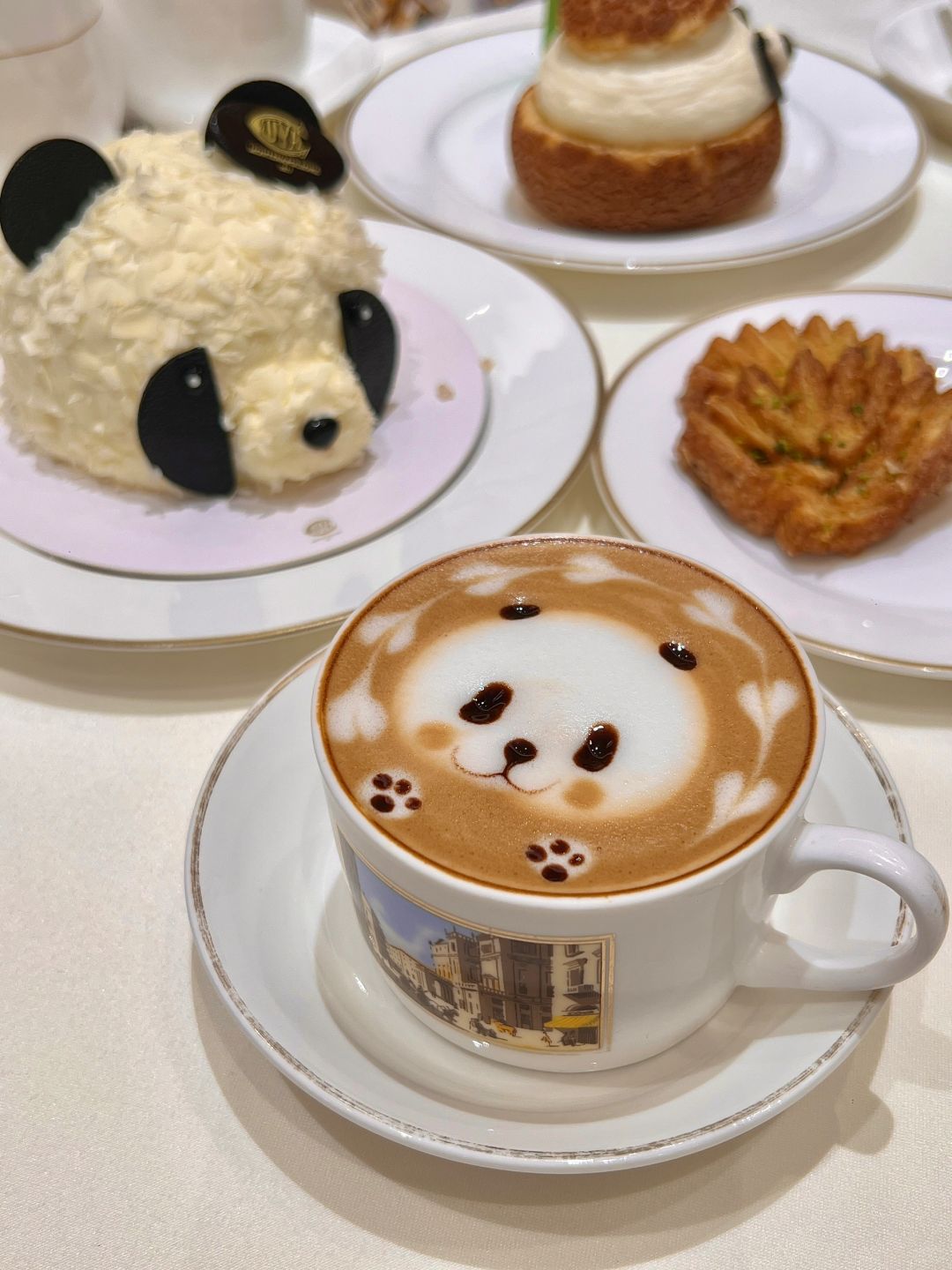 Sichuan-【Chengdu】ifs Panda🐼Coffee Shop☕Panda content exceeds the standard 