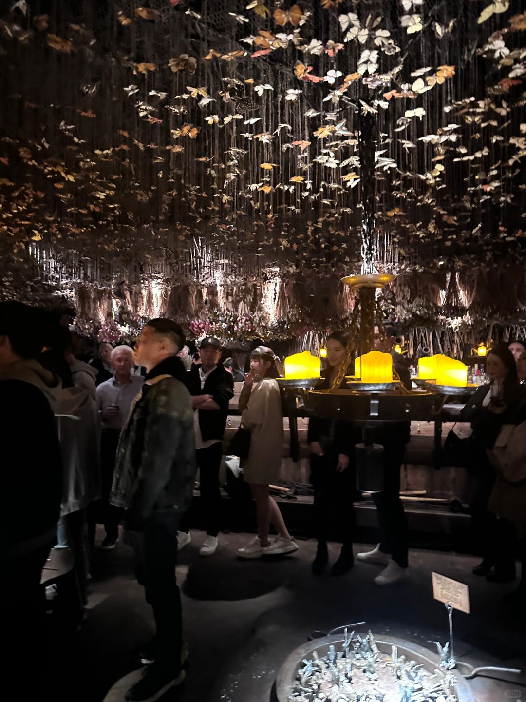 Hong kong-The Iron Fairies Bar in Hong Kong, 🦋many butterflies and wishing bottles, dancing unconsciously