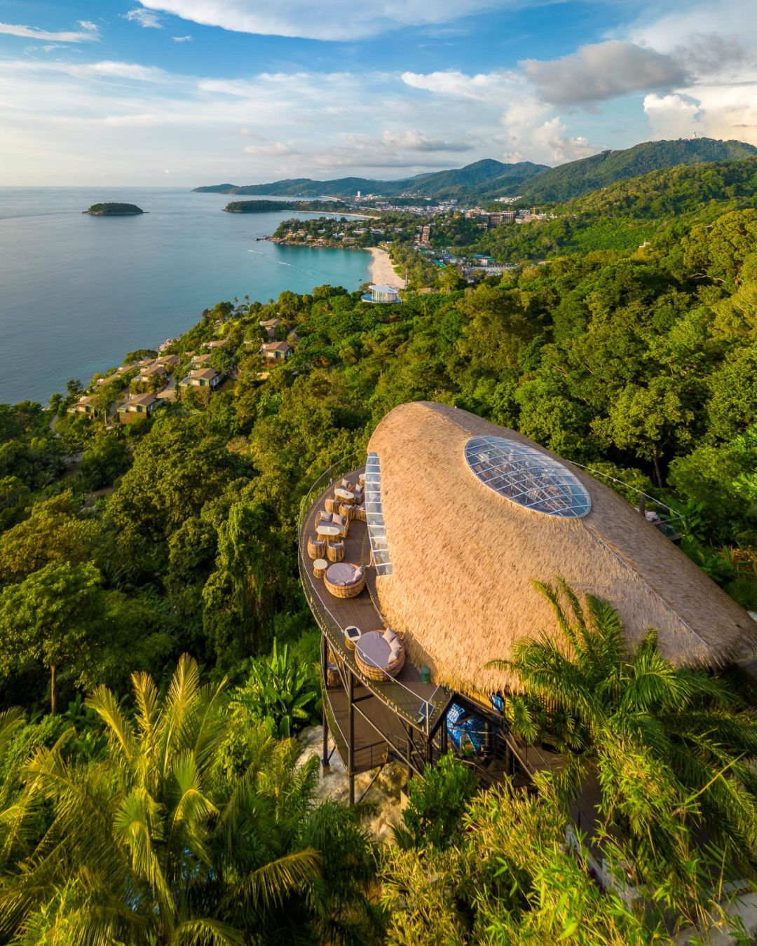 Phuket-Phuket Cliff Sunset Restaurant Tree Bay Clubhouse, 360-degree Observation Deck