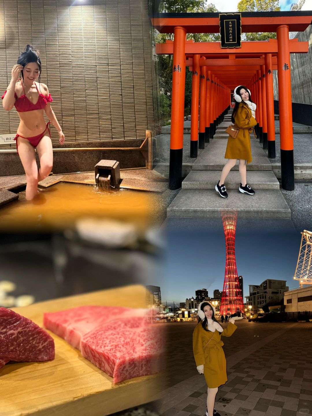 Osaka-A Day Tour:Hot Spring in Arima Grand Hotel + Michelin Wagyu Beef next to Ikuta Shrine