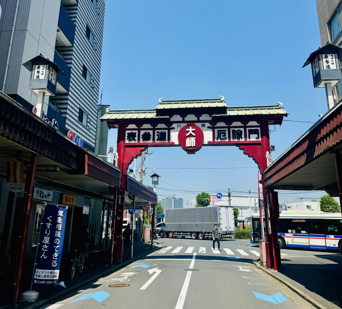 Tokyo-Goodbye, Kawasaki Daishi Hiramaji Temple and Kawasaki River Port Minato