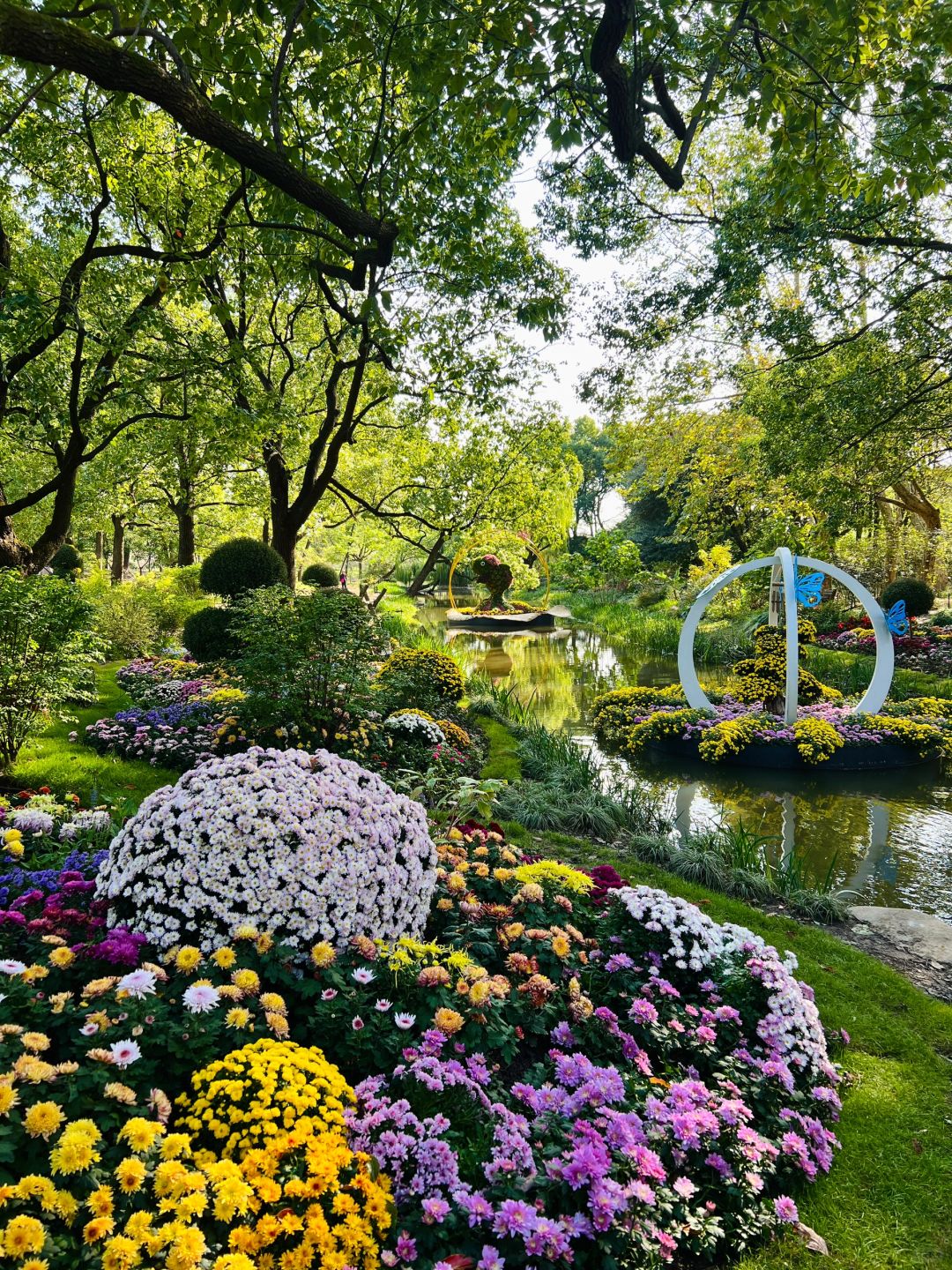 Jiangsu/Zhejiang/Shanghai-Oh my god! Monet's garden was actually decorated with trees blown down