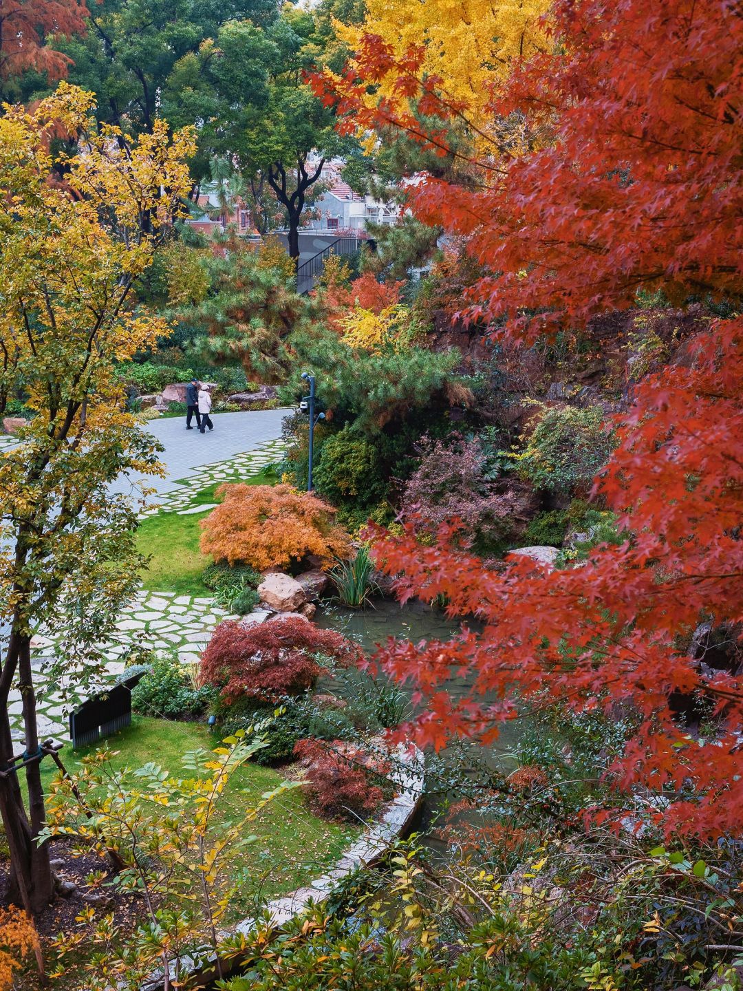 Jiangsu/Zhejiang/Shanghai-No exaggeration! One of the most beautiful small parks in Shanghai thi