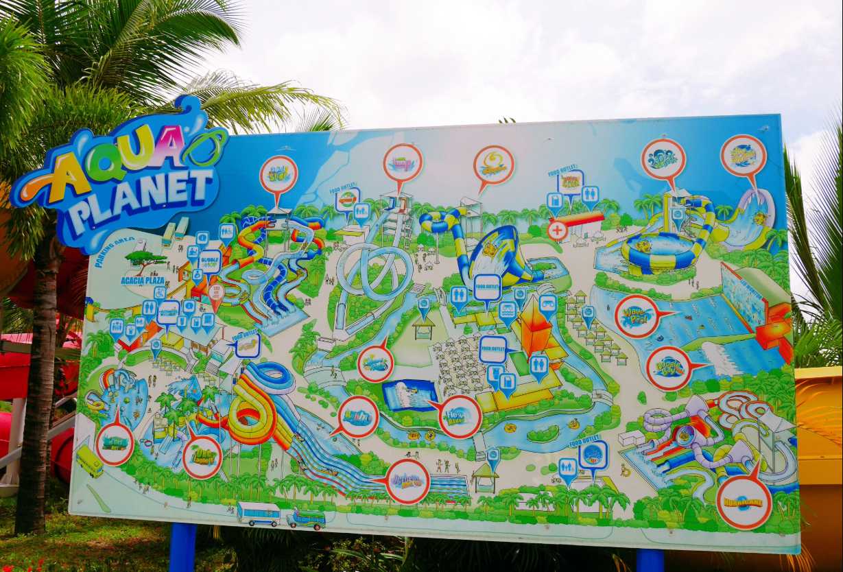 Clark/Angel City-【Clark Angeles City】Aqua Planet, the largest water park in the Philippines