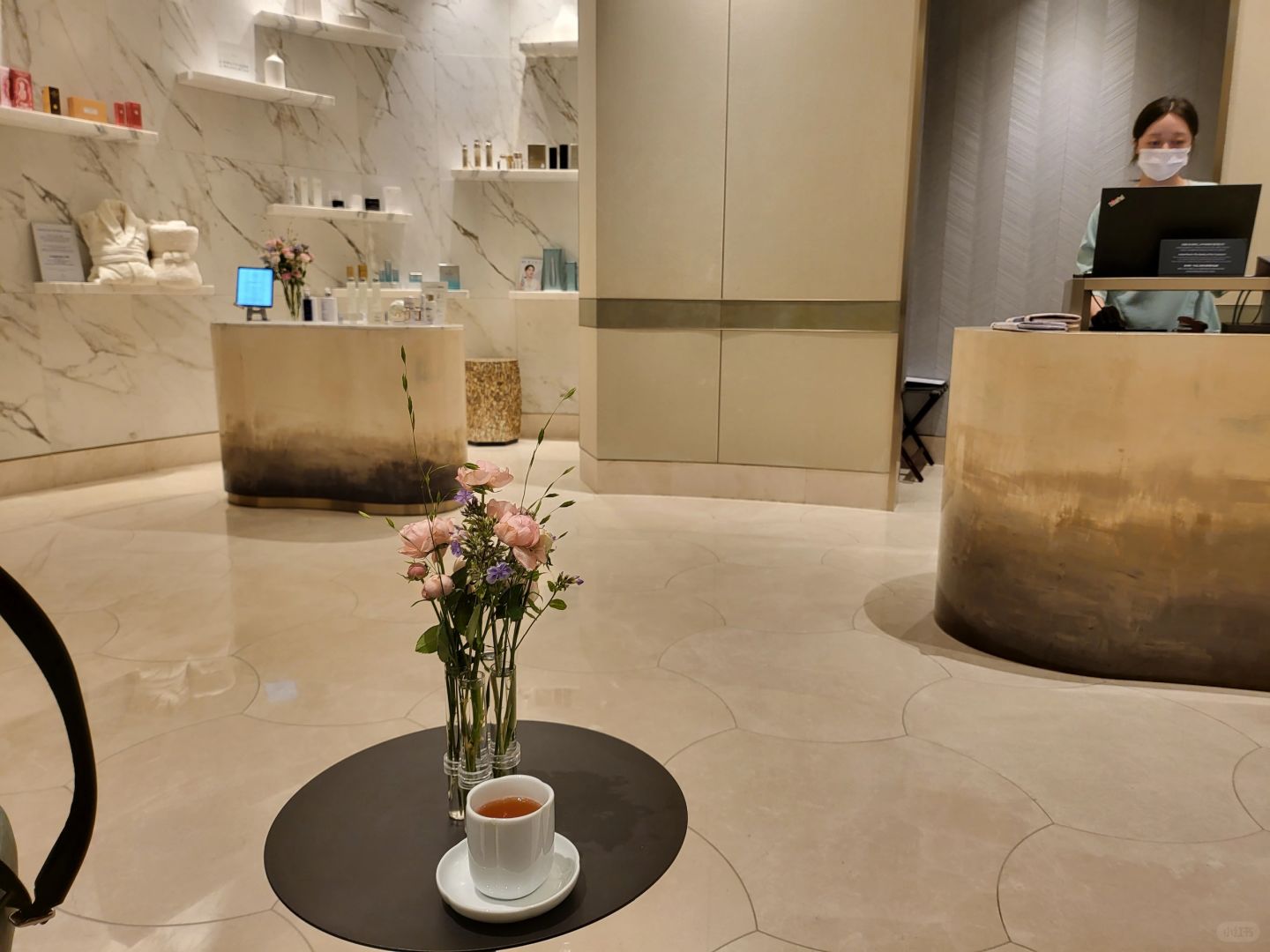 Busan/Jeju-Grand Hyatt Jeju Hotel's Rosebay SPA, experience foot bath, massage, and face wash