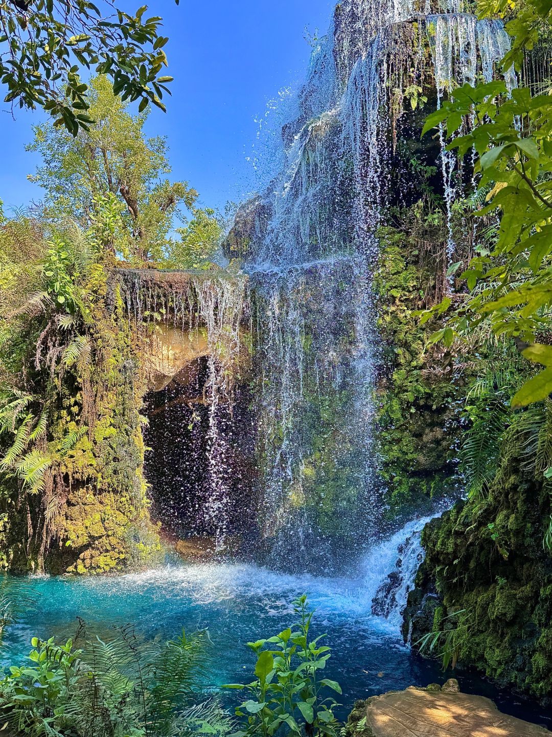 Chiang Mai-Dantewada (Angel Falls Cafe), a waterfall cafe more beautiful than Alice in Wonderland