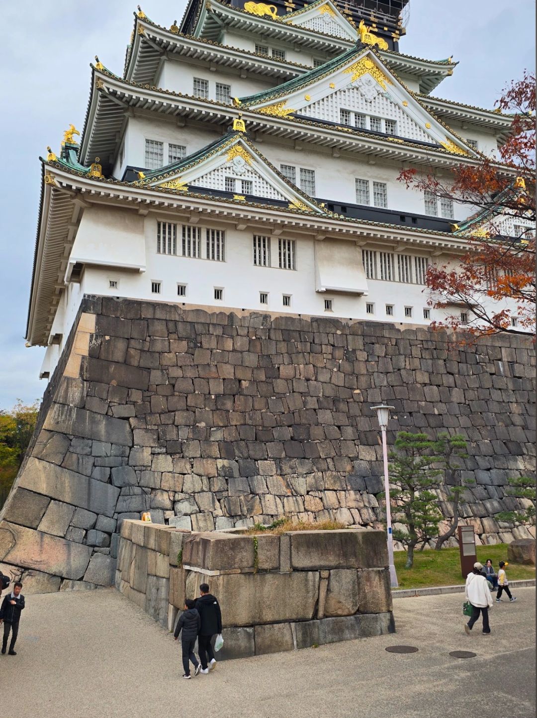 Osaka-Guide to visiting Osaka Castle Park: You can't see maple leaves or cherry blossoms here