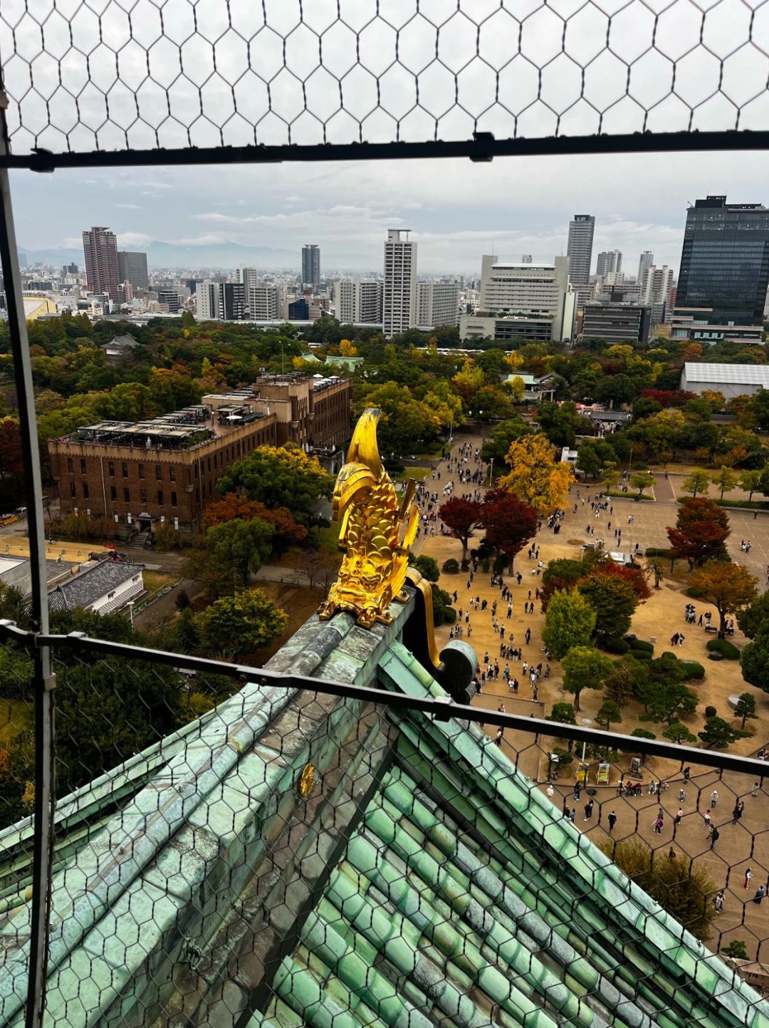 Osaka-Guide to visiting Osaka Castle Park: You can't see maple leaves or cherry blossoms here