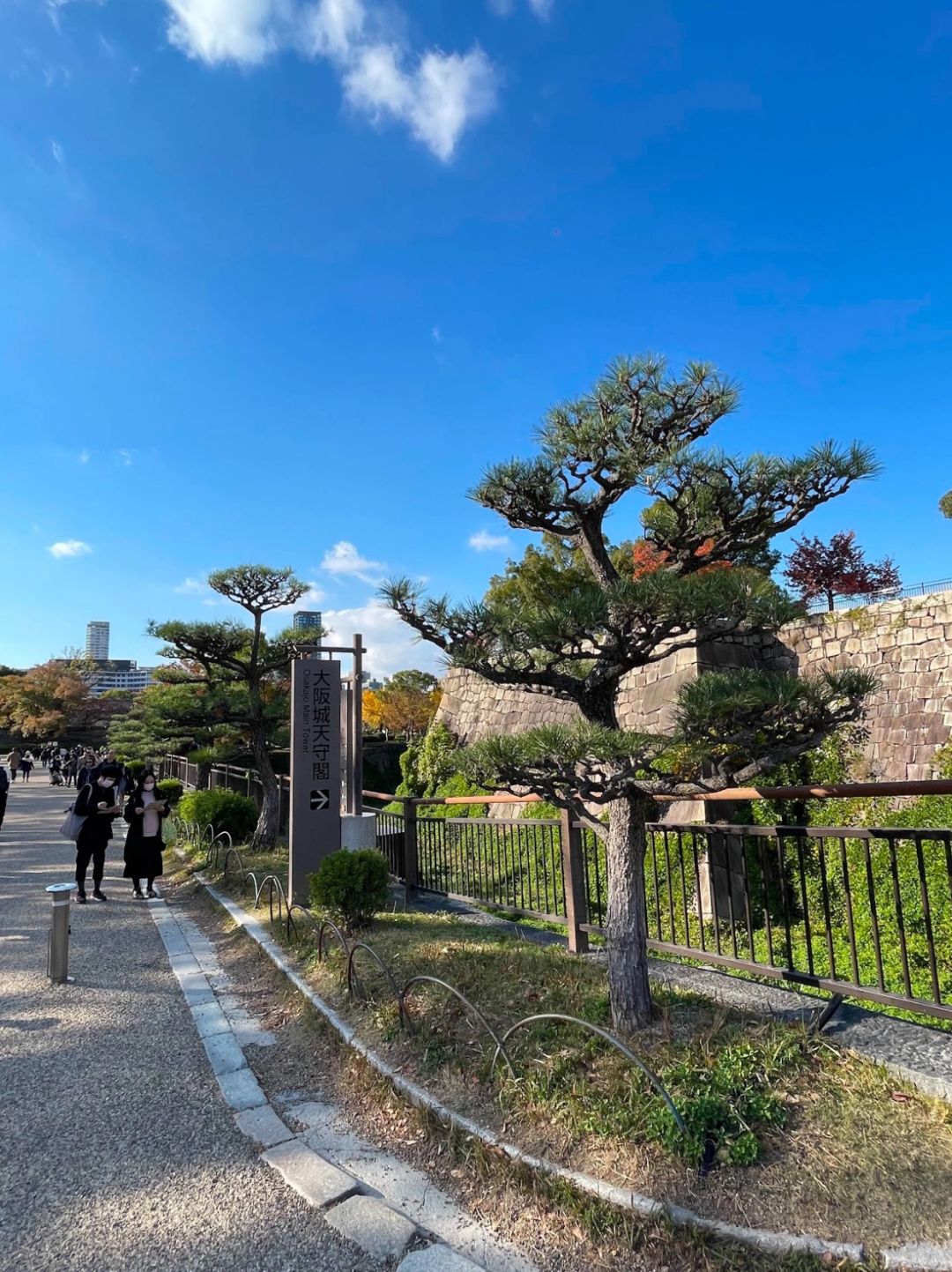 Osaka-Guide to visiting Osaka Castle Park: You can't see maple leaves or cherry blossoms here