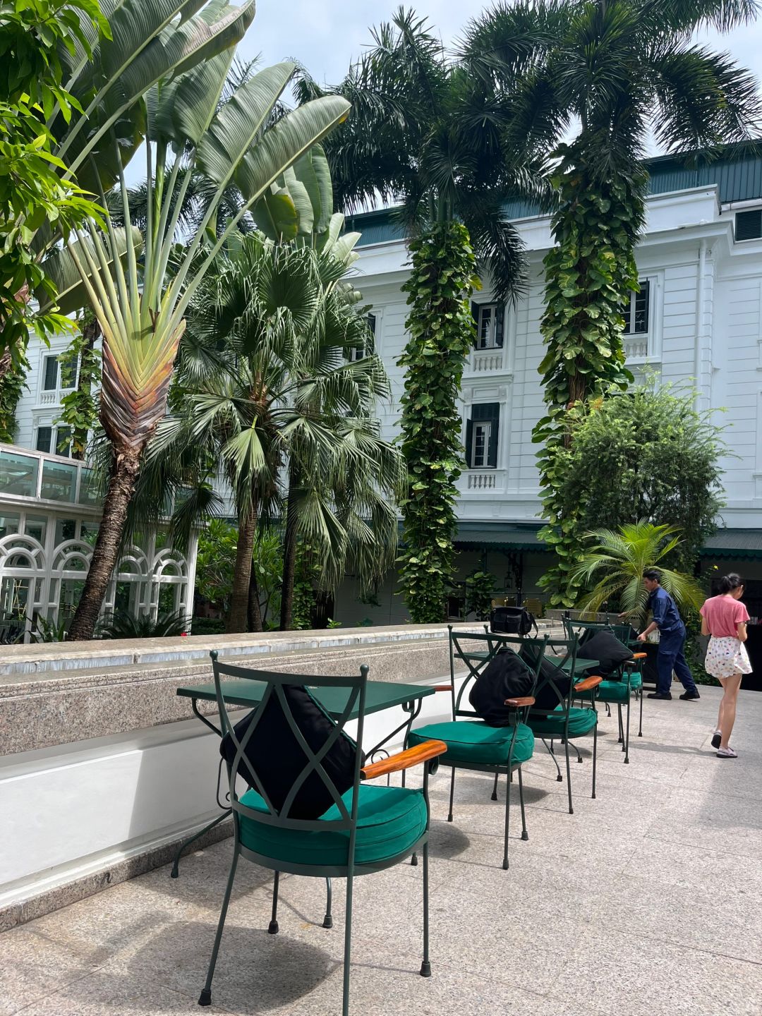 Hanoi-Sofitel Legend Hanoi Hotel, French style, writers Maugham and Duras once visited