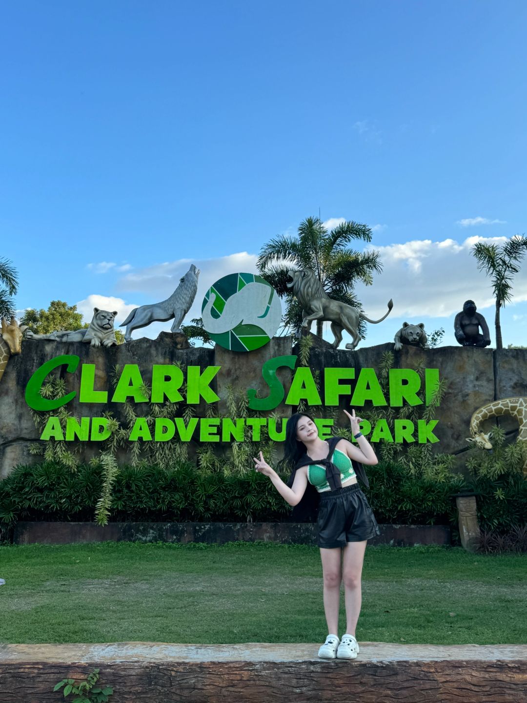 Clark/Angel City-Clark Safari and Adventure Park, where you can get up close and personal with animals