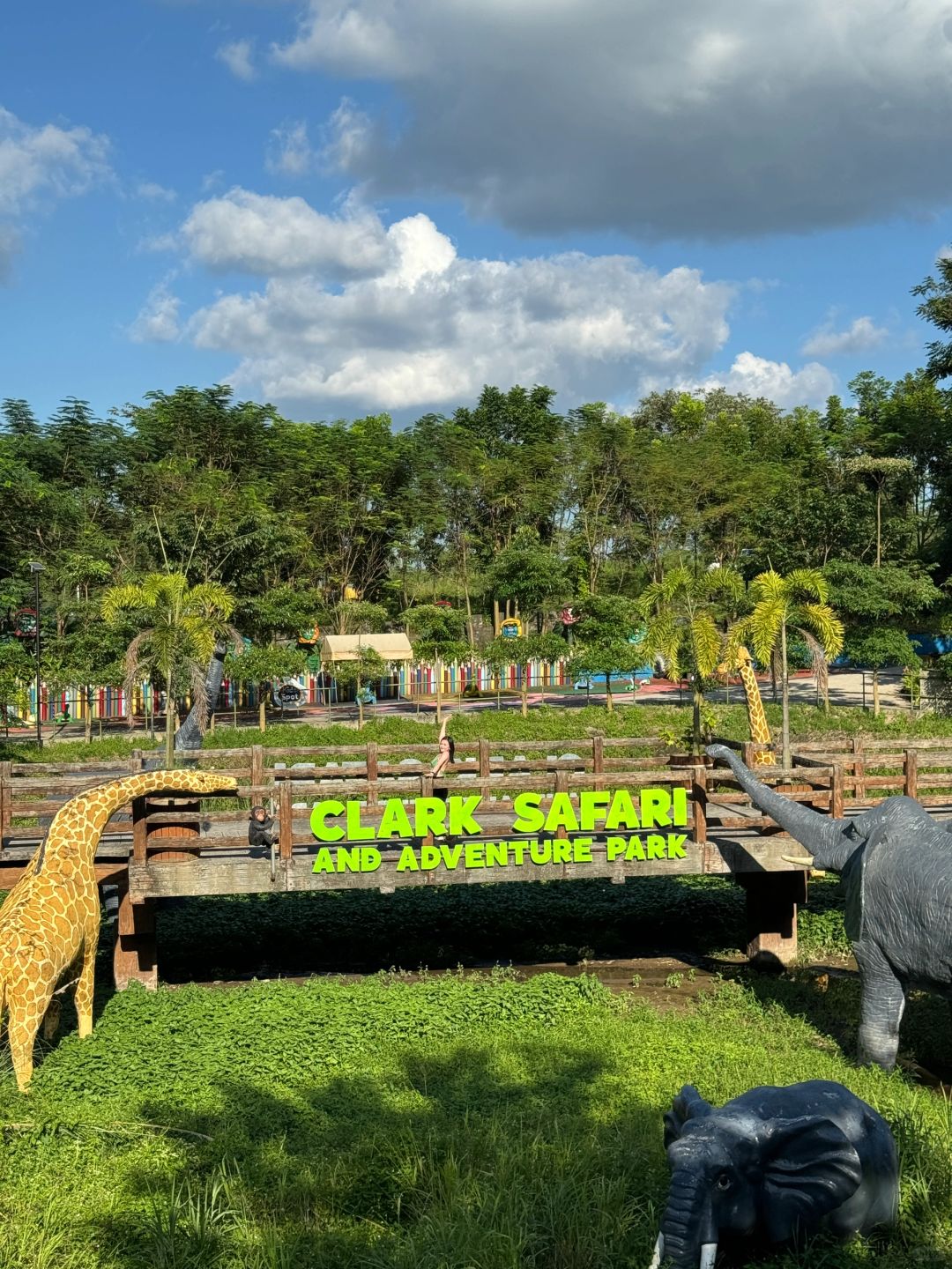 Clark/Angel City-Clark Safari and Adventure Park, where you can get up close and personal with animals