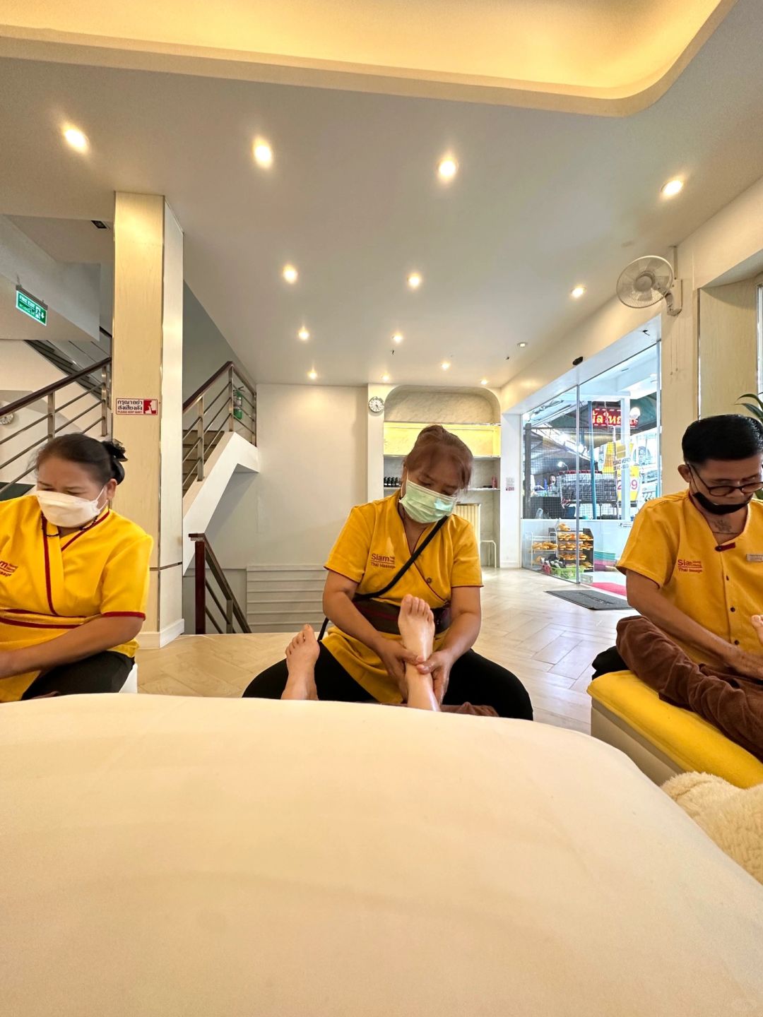 Bangkok-Yee Heng Thai Massage, the shop is clean and tidy, and the technicians serve with a smile